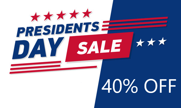 President’s Day Sale – Up to 40% Off Until February 17, 2025